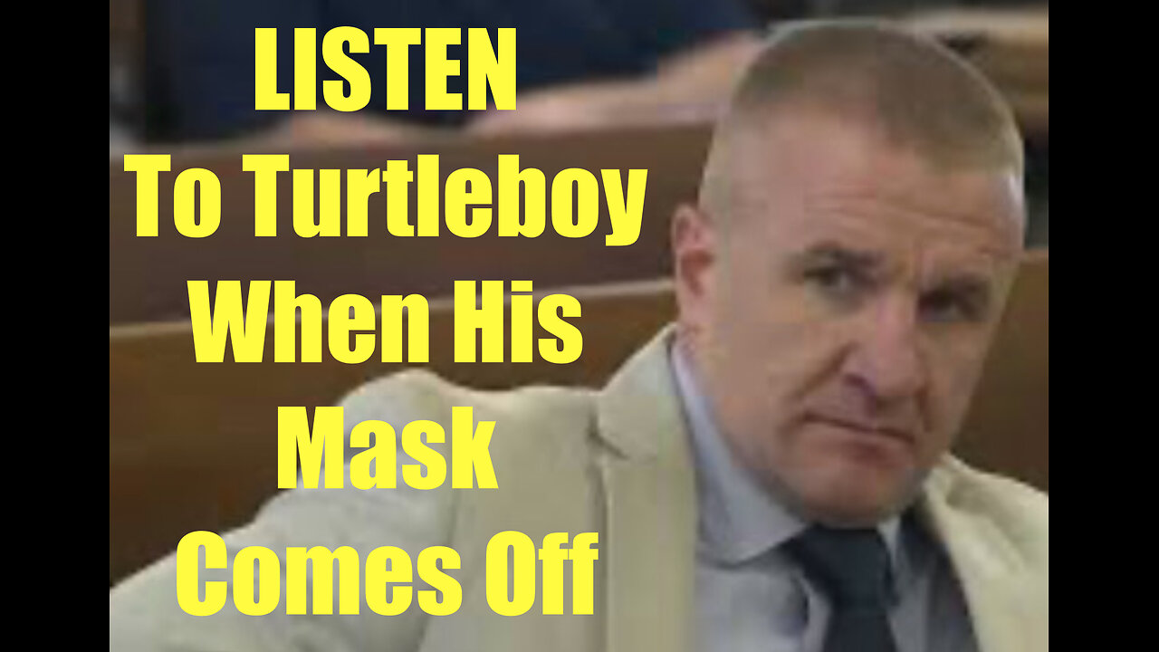 Listen To Aidan Turtleboy Kearney When His Mask Comes Off & He Loses The Plot