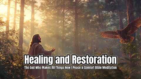 Healing and Restoration | Peace & Comfort Part 5 | 8-Minute Bible Meditation for Brokenness #jesus