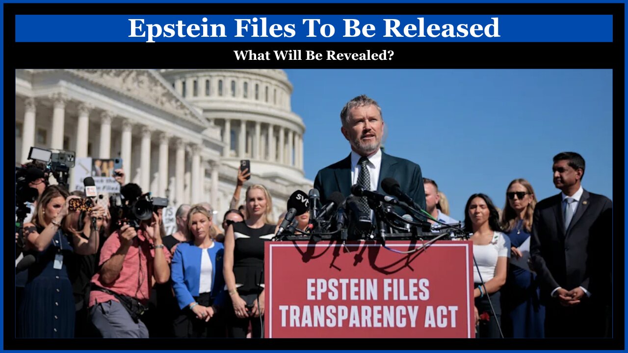 The Epstein Files Will Be Released? - The Political Playbook Ep 40