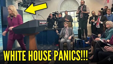 WH Briefing SHUT DOWN After Reporter CROSSES THE LINE
