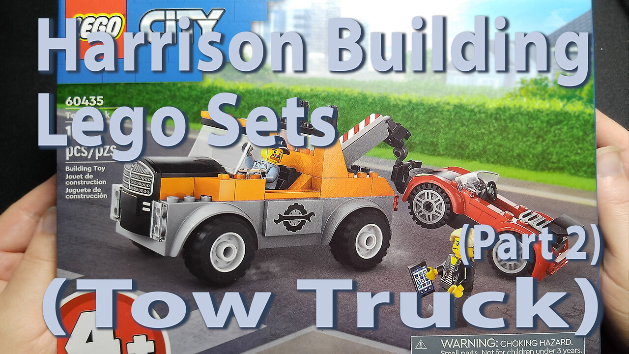 Harrison Building Lego Sets (Tow Truck) (Part 2)
