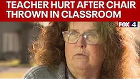 Corsicana ISD teacher's aide hurt after student throws chair at her