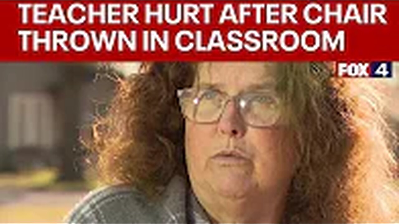 Corsicana ISD teacher's aide hurt after student throws chair at her