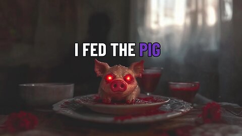 I Fed the Pig: A Dark ASMR Horror Story