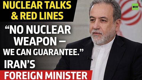 'My preference is diplomacy' — Iran’s Foreign Minister Abbas Araghchi