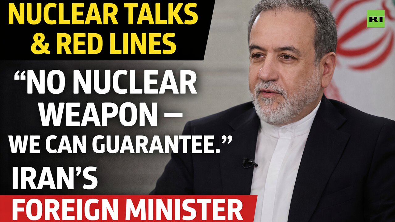 'My preference is diplomacy' — Iran’s Foreign Minister Abbas Araghchi
