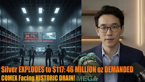Silver EXPLODES to $117: 46 MILLION oz DEMANDED – COMEX Facing HISTORIC DRAIN!