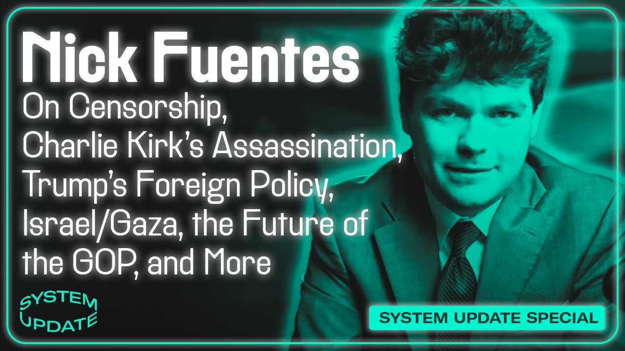 Nick Fuentes On Censorship, Charlie Kirk's Assassination, Trump's Foreign Policy, Israel/Gaza, the Future of the GOP, and More | SYSTEM UPDATE #523