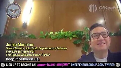 O'KEEFE DOES IT AGAIN - Pentagon Advisor Reveals Conversation 'to Explore What We Can Do' to ‘Protect People from Trump’