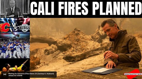 Newsom's $322 billion Cali budget proposal one day before the Los Angeles wildfires (& the Dodgers)