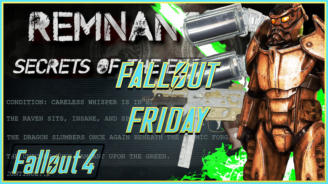 Remnants Secrets of the Enclave - Fallout Friday (Fallout 4 Mods)