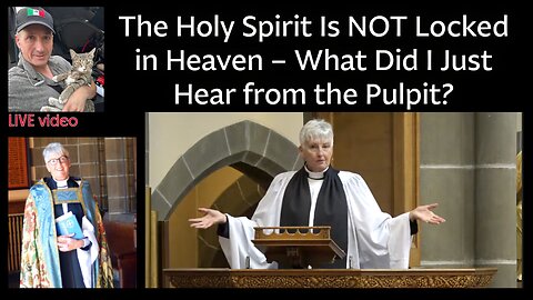 🚨 M. Ansley Tucker - Christ Church Cathedral- The Holy Spirit Is NOT Locked in Heaven