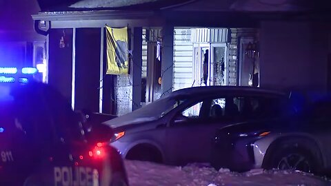 BREAKING: INSANE! THEY'RE BREAKING THE HOUSE! COP SHOT! — Suspect Barricaded in Home