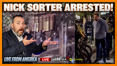 NICK SORTER ARRESTED! | LIVE FROM AMERICA 10.3.25 11AM
