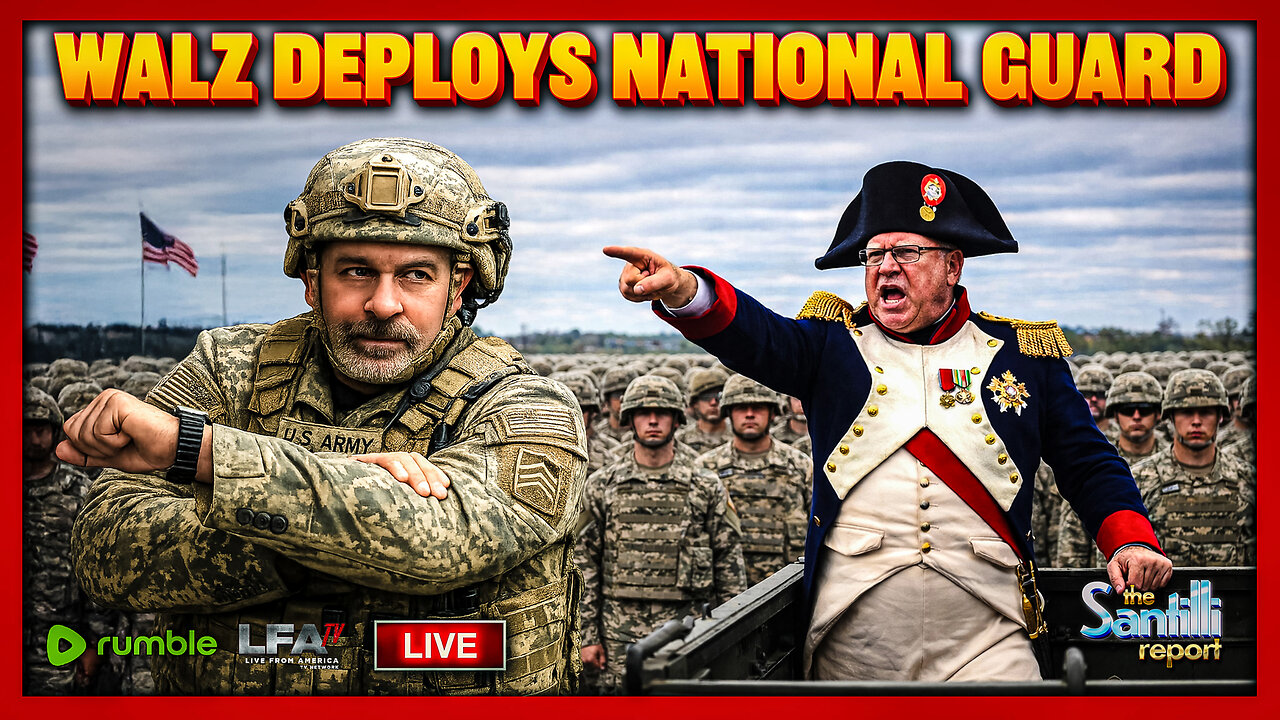 FRAUD CONSPIRACY SUSPECT TIM WALZ DEPLOYS NATIONAL GUARD AGAINST TRUMP’s FEDERAL FORCE | LIVE FROM AMERICA 1.9.26 11AM