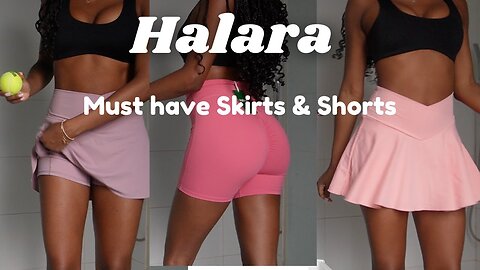 HUGE Halara Skirt & Shorts Haul for this Summer 2025