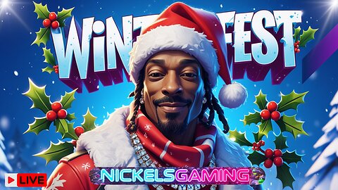 🔴LIVE-Fortnite Winterfest playing with Subscribers and Viewers