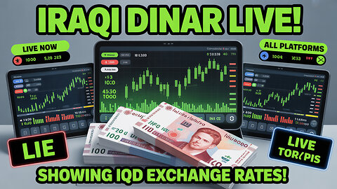 🌍 Iraqi Dinar Live! Global Forex Platforms Now Showing IQD Exchange Rates! 💥 Today's IQD News!