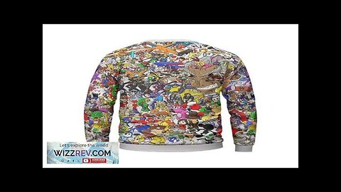 Famous Gaming Characters Stylish Crewneck Sweatshirt Review