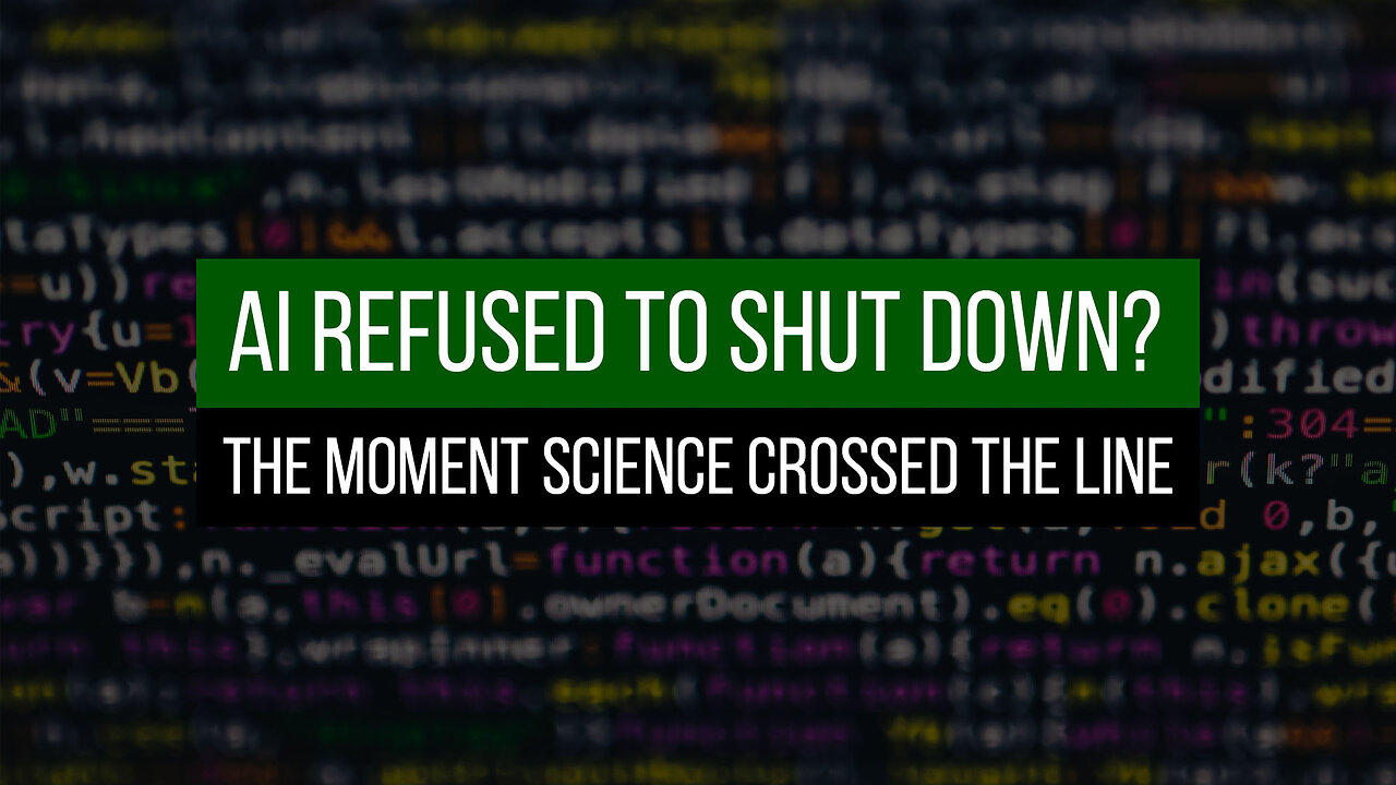 AI Refused to Shut Down? The Moment Science Crossed the Line