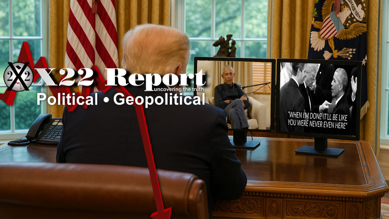 Ep 3752b - Obama Looks Defeated, Largest Human Trafficking System Dismantled, Phase II Coming