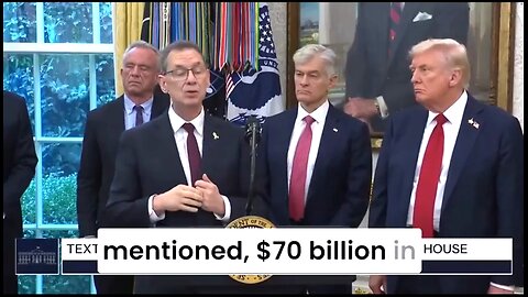 TRUMP HAS THE CEO OF PFIZER IN HIS WHITEHOUSE OFFICE. ☠️
