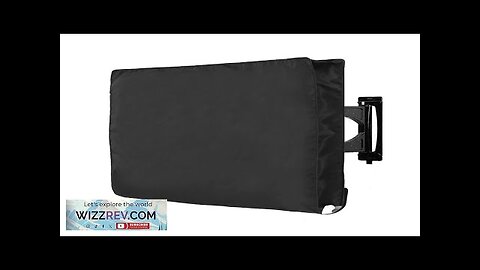 Waterproof Outdoor TV Cover Protect TV Screen Dustproof Cover Oxford Television Case Review