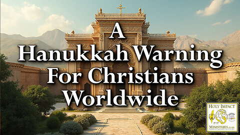 A Hanukkah Warning For Christians Worldwide