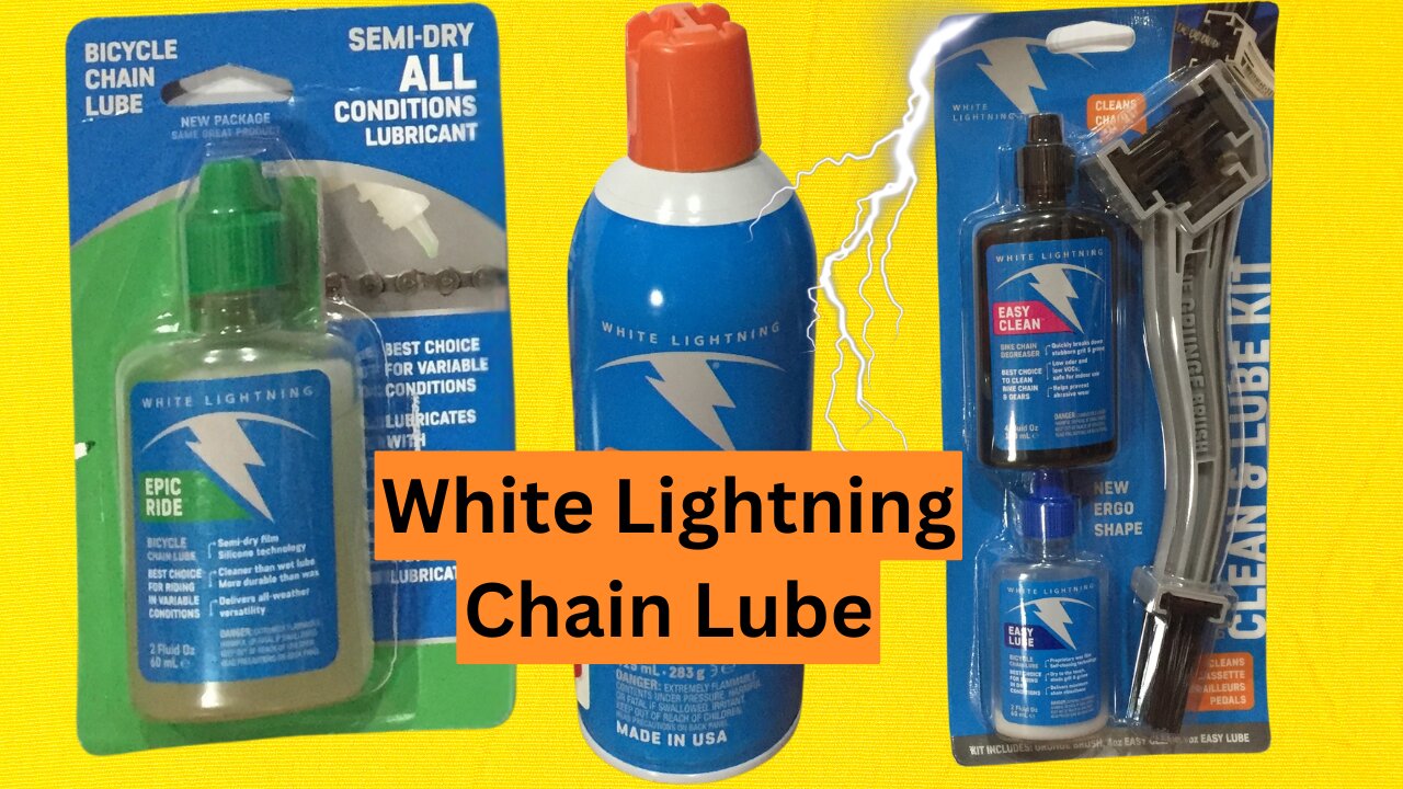 White Lightning Chain Lube Review - Bosque Mobile Bicycle Repair