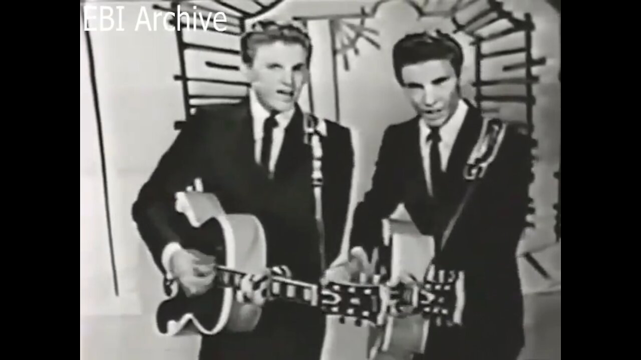 Highlights ~ The Everly Brothers – Till I Kissed You (1959 Kraft TV Performance HQ Vintage)