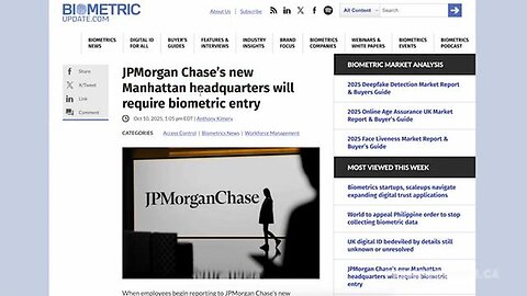 New BIOMETRIC MANDATE Signals NEW ERA OF WORKPLACE SURVEILLANCE!!!