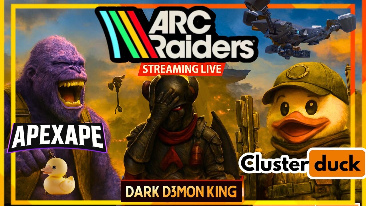 Arc Raiders LIVE CO-OP Gameplay: 3 Streamers and Zero Survival Instincts