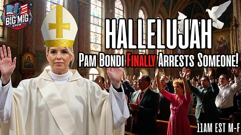 Pam Bondi Finally Arrests Someone! 😱