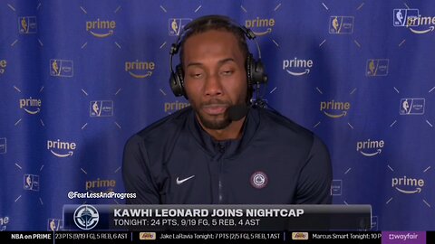 Kawhi wondering why they wasn't putting him back in the game down the stretch 😭😭