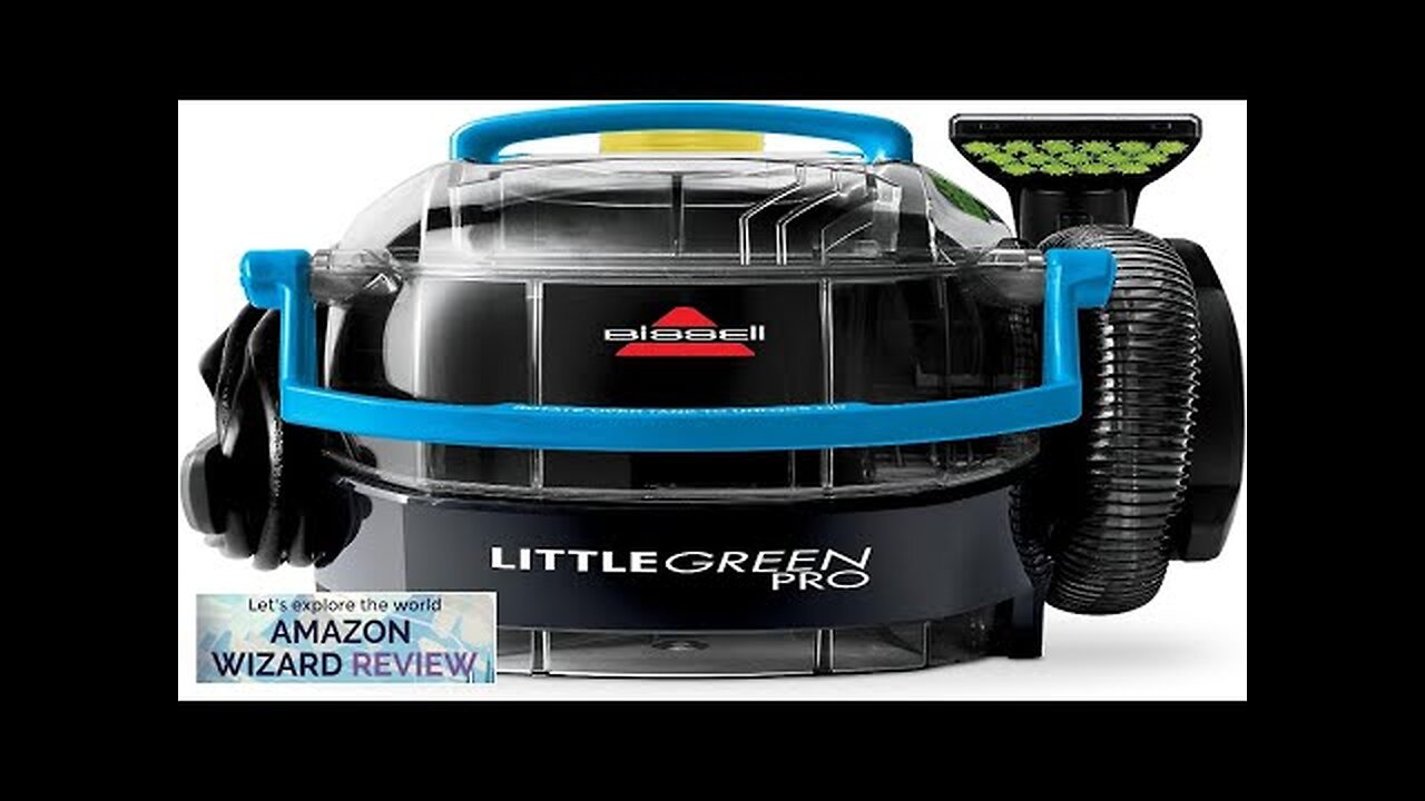 BISSELL Little Green Pro Portable Carpet & Upholstery Cleaner and Car/Auto Detailer Review