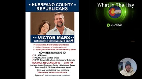 Victor Marx Candidate for Colorado Governor