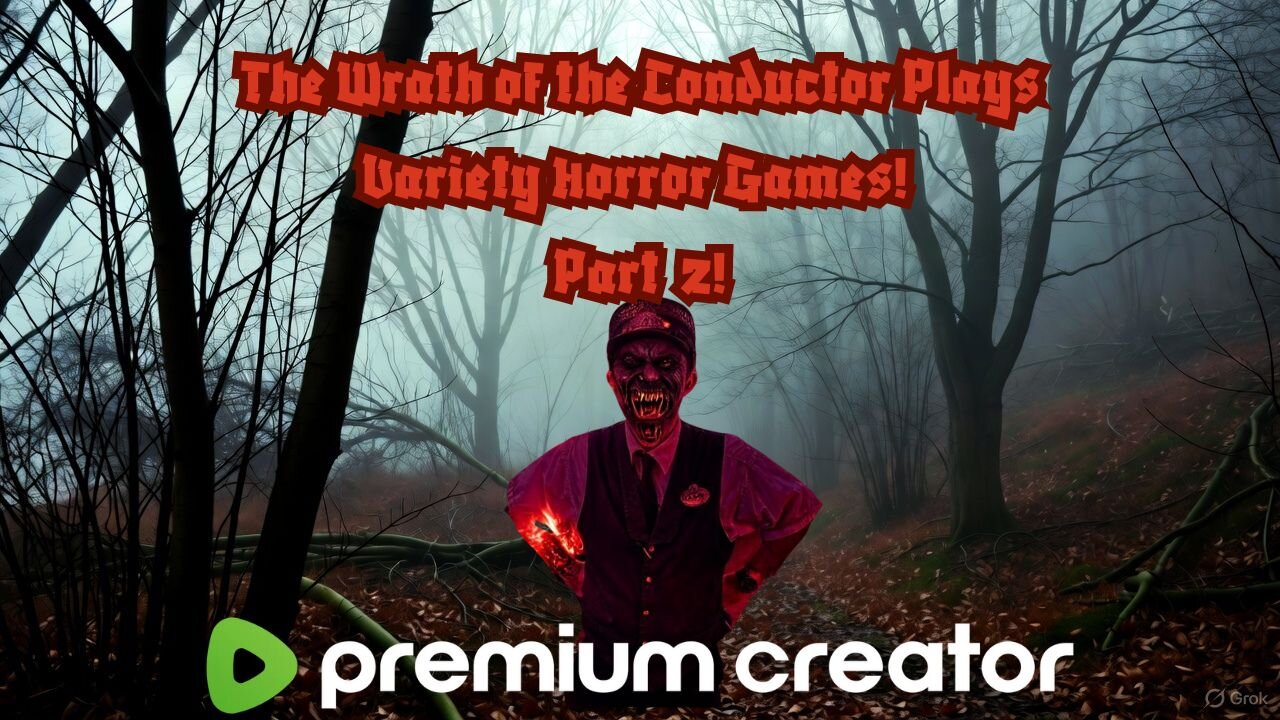 The Wrath of the Conductor Plays Variety Horror Games Part 2! 😈🔥🔥🔥