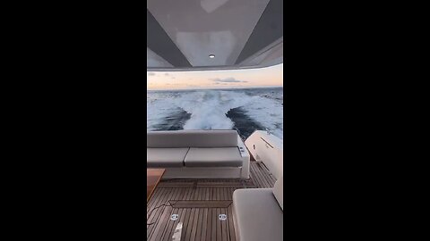 Vacation on a yacht