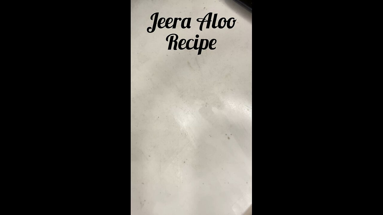 Jeera Aloo Recipe ASMR