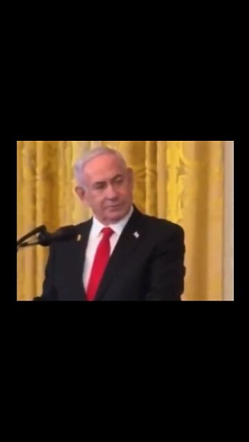 ▶ EXTRAITS-RQ (10 fév 25) : Netanyanu semble l'apprendre en même temps que les journalistes...