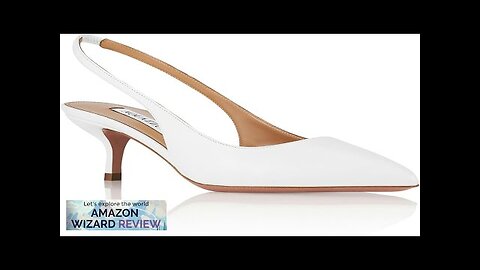 Aquazzura Purist Sling 50Simple ladylike and chic – the Purist Sling pumps will work Review