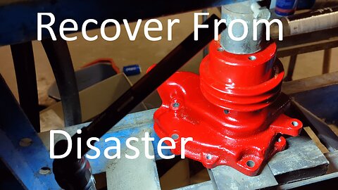 1959 Clark Forklift Clipper Restoration: Water Pump Fails TWICE, Oven Element BURNS OUT