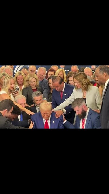 Almost A Year Ago: Charlie Kirk organized 50+ pastors to pray over President Trump