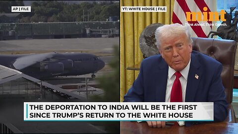 Trump Border Crackdown_ US Deports Indian Illegal Migrants In C-17 Military Aircraft _ Watch