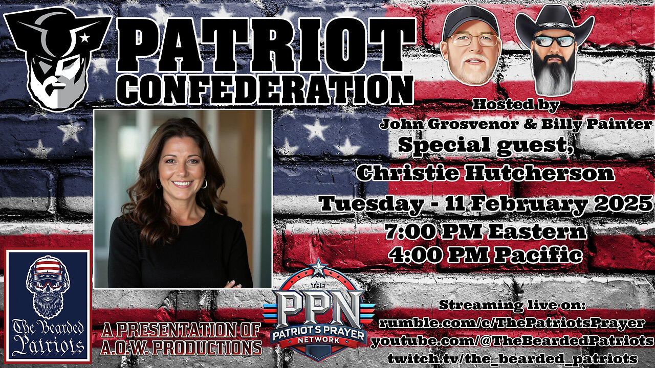 Patriot Confederation - Christie Hutcherson Interview (February 11, 2025)