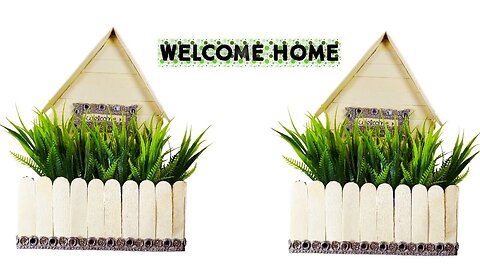 Handmade Home Décor Item Making with Ice Cream Sticks | Easy DIY Craft