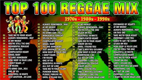 Top 100 Reggae Love Songs 80's 90's 🔥Most Requested Reggae Love Songs All Time 🔥