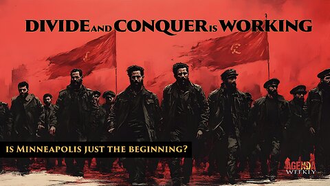 DIVIDE and CONQUER is WORKING! (Is Minneapolis just the beginning?)