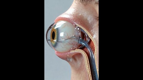 Human eye tear 3D Animations
