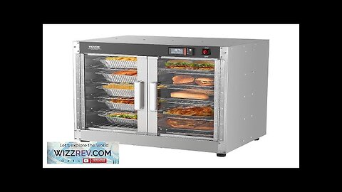 Hot Box Food Warmer 5-Tier Concession Warming Cabinet with Water Tray Review